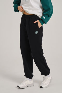 Брюки трикотажные утепленные Черный CAMPUS Knit Track Pants - Anta фото 2