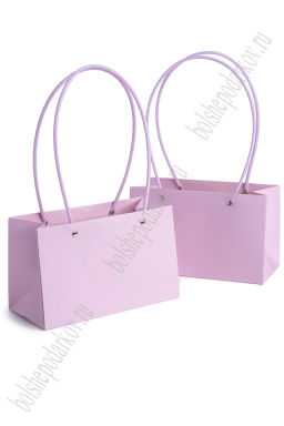 Сумка для цветов 22*13,5*10,5 см (10 шт) SF-7378, сиреневый №4