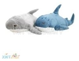 Мягкая игрушка АКУЛА 100 см, A100-blue, A100-pink, A100-grey