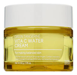 Крем для лица с экстрактом зеленого мандарина освежающий TENZERO Green Tangerine Vita C Water Cream, 50g