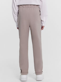 Брюки для мальчиков в коричневом цвете