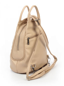 LACCOMA рюкзак Кэрри-L815-бежевый эко кожа хлопок