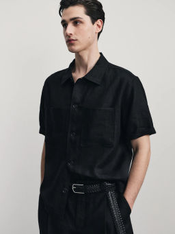 Рубашка 100% лён premium / Zarina