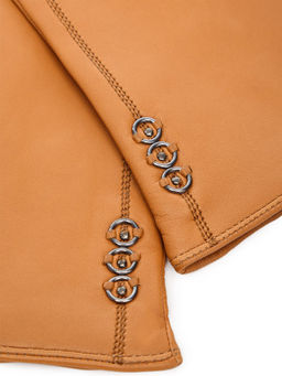 Перчатки женские ш+каш. IS02805-sh camel - Eleganzza фото 3