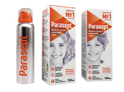 PARASEPT педикулицидное средство в комплекте №1 аэрозоль 150мл