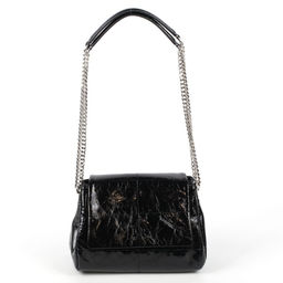 Женская кожаная сумка с ручками-цепочкой 0076-1 - Cidirro фото 3