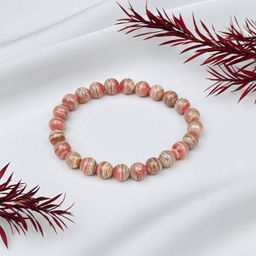 Браслет из Родохрозита - Радуга самоцветов фото 2