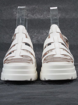08-PEY337-1 LT. BEIGE Босоножки женские (натуральная кожа)