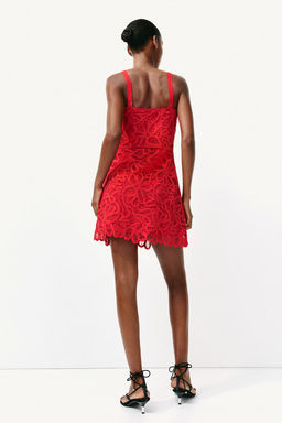 Vestido efecto crochet - H&m фото 3