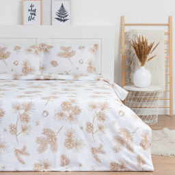 Постельное бельё LoveLife 2сп Шишки 175х215 см, 200х225 см, 50х70 см-2шт, 100%хлопок, сатин