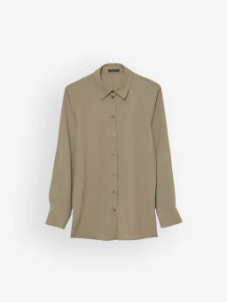 Рубашка прямого кроя B2660/sage - Emka фото 5