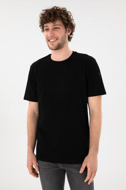 Erkek Regular Fit Bisiklet Yaka Siyah Basic Ti__rt Sepette S_rpriz _ndirim - U.s. polo assn фото 2
