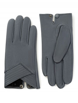 Перчатки женские ш/п IS114 grey - Eleganzza фото 5