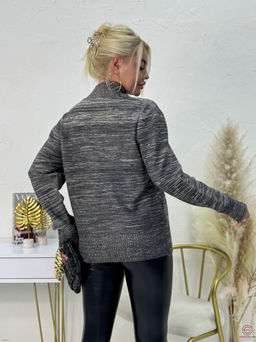 Кофта - кардиган с капюшоном на молнии - Bruno фото 8