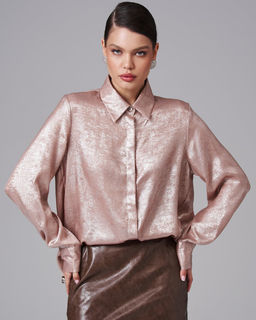 Рубашка металлик