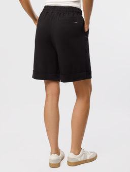 Шорты из эластичного футера двухнитки - Vilatte фото 3