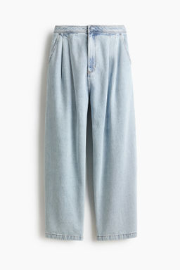 Barrel High Waist Ankle Jeans