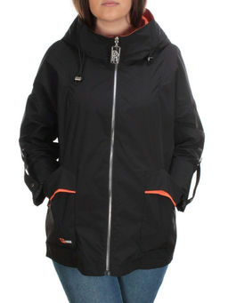 F2101 BLACK Ветровка женская MARIA - Фабричный китай фото 2