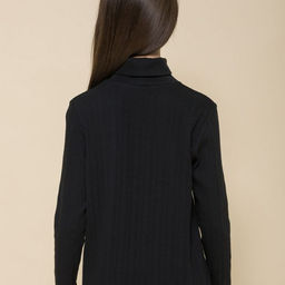 PELICAN, джемпер для девочек, Черный  фото 3