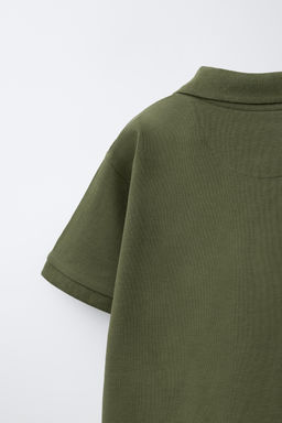 POLO B?SICO PIQU? / Khaki - Zara фото 11