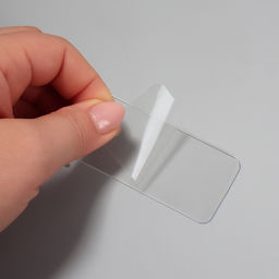 Ящик подвесной, 1 секция, с клеевой основой, 20×17×6 см, белый, прозрачный