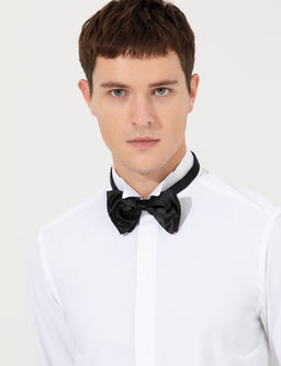 Beyaz Slim Fit Smokin G_mlek