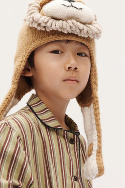 100% WOOL LION HAT LIMITED EDITION - Zara фото 8