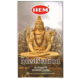 Благовония прямоугольные "пуля" Meditation МЕДИТАЦИЯ, 10 конусов