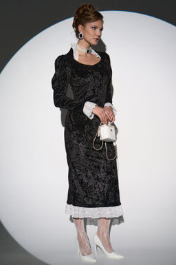 Платье Кэстл (чёрный) - Эльза фото 13