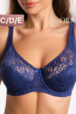 Бюстгальтер кружевной OIRO с цветочным принтом MARTA 2806