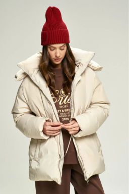 Пуховик на кулиске Ivory - Erist store фото 2