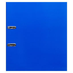 Пaпкa-регистратор А4 75мм Calligrata ламинированная, джинсовый синий  фото 5