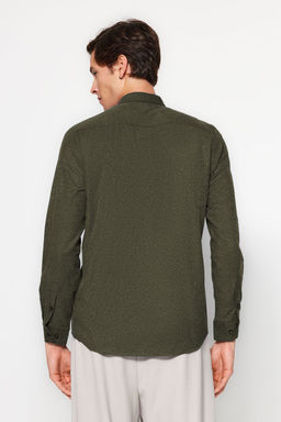 TRENDYOL MAN Yesil Slim Fit Dugmeli Yaka K?sl?k Gomlek TMNAW20GO0094 - Trendyolmilla фото 31