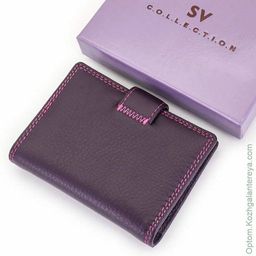 Женская кожаная визитница SV СВ 1001-1027 - Sergio valentini фото 5