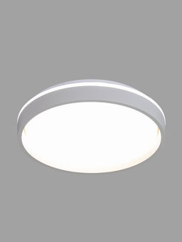 Люстра LED FZ601, 3000-6500К+RGB, 46 Вт, d=39 h=8 см, с ПДУ, белый