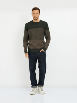 джемпер мужской в широкую полоску - Glenfield фото 2