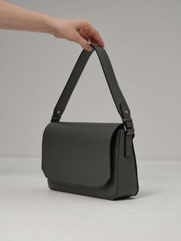 Сумка кожаная Deboro 30512 хромо