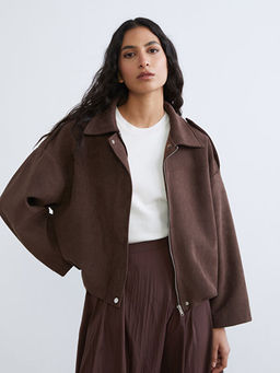 G?mlek Yaka Kad?n S?et G?r?n?ml? Ceket