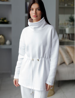 D49.966 Джемпер женский молочный