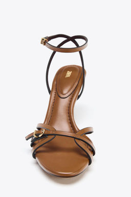 STRAPPY HEELED SANDALS - Zara фото 4
