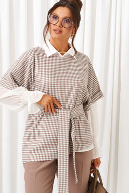 Костюм Beautiful Free 6419 песочно-молочный