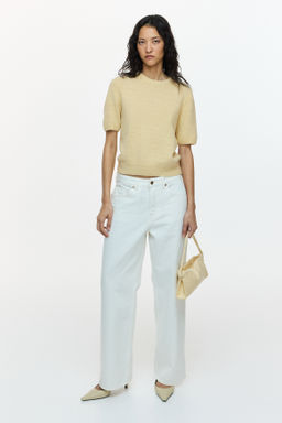 Camiseta en punto fino - H&m фото 8
