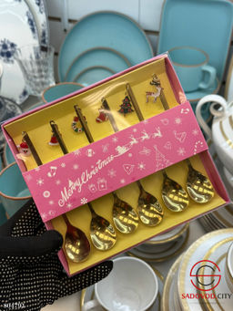 Набор ложечек новогодние 6 шт