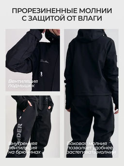 Комбинезон женский Saimaa, демисезонный, мятный  фото 15