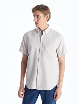 Regular Fit K?sa Kollu Arm?rl? Erkek G?mlek