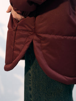 Куртка зимняя "Эмми" бордо