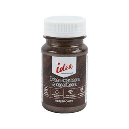 Краска акриловая VISTA-ARTISTA idea Эмаль акриловая декоративная VIAE-100 100 мл 003 под бронзу