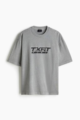 Camiseta con efecto lavado Loose Fit - H&m фото 2