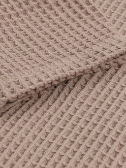 Халат вафельный мужской SL HOME: Boho «Саббиа», размер S, хлопок 100%, коричневый