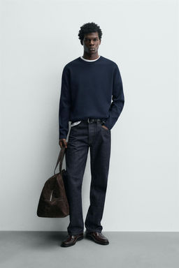 TEXTURED COTTON JUMPER - Zara фото 8
